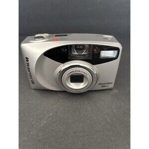Fujifilm Zoom Date 60 EZ Camera, Silver, Used, Tested: Works